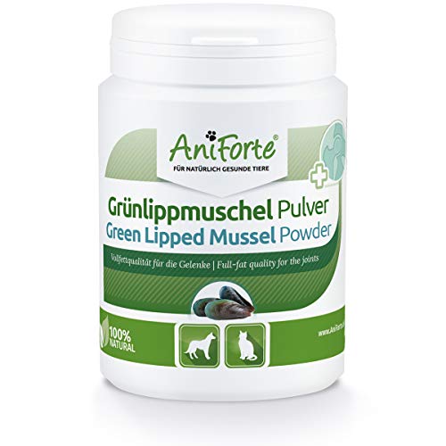 AniForte Grünlippmuschelpulver Hund &amp; Katze 100g Gelenkpulver